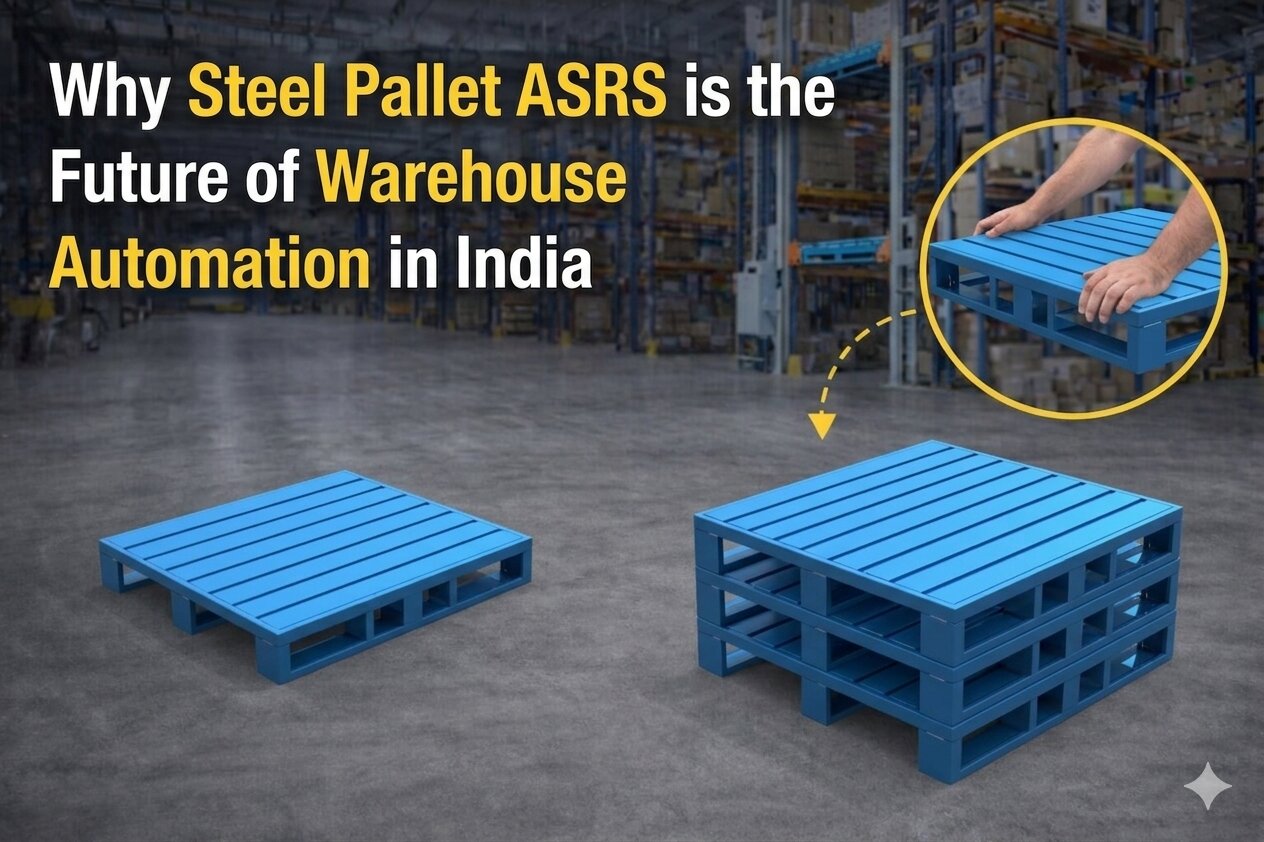 Why Steel Pallet ASRS is the Future of Warehouse Automation in India