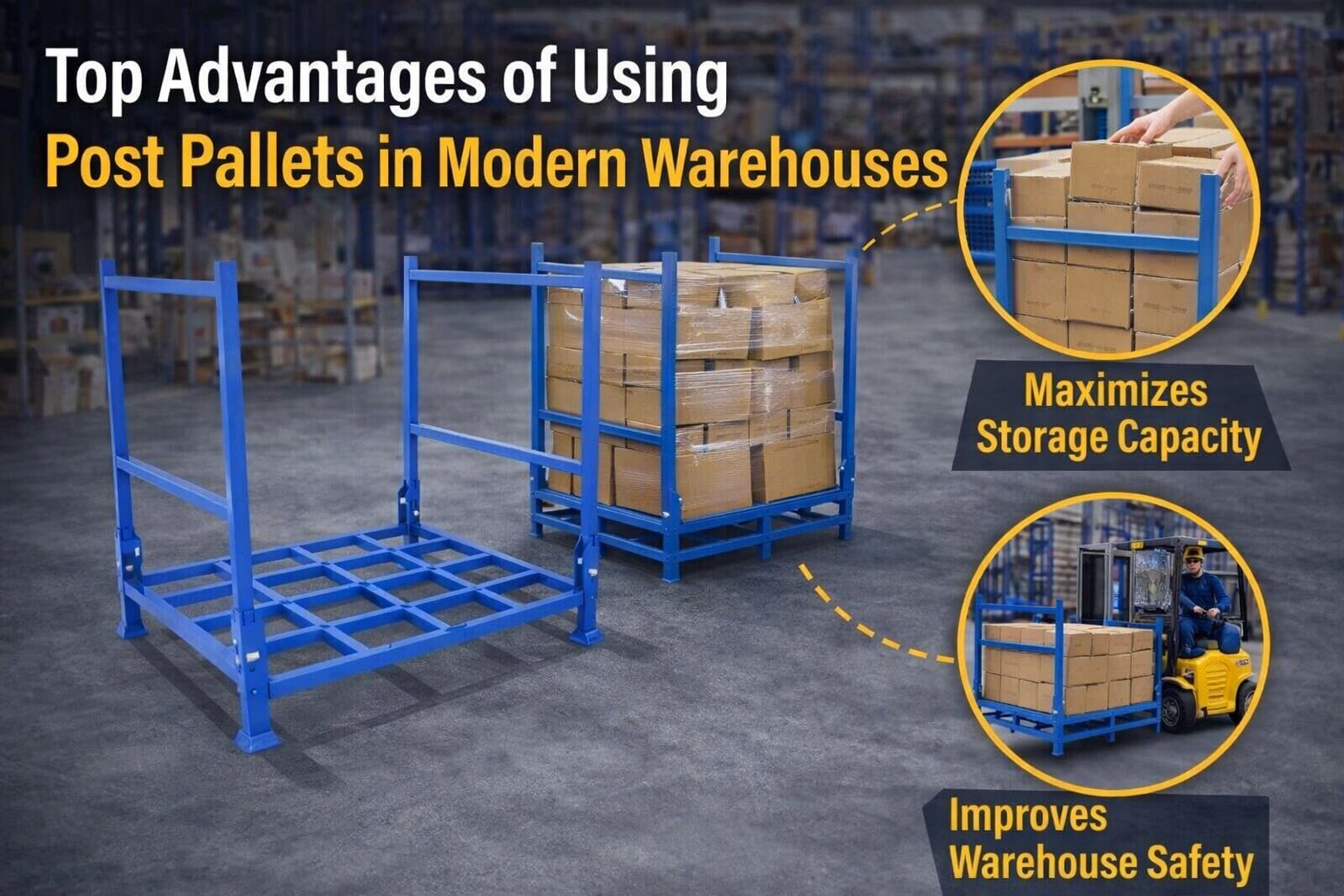Top Advantages of Using Post Pallets in Modern Warehouses